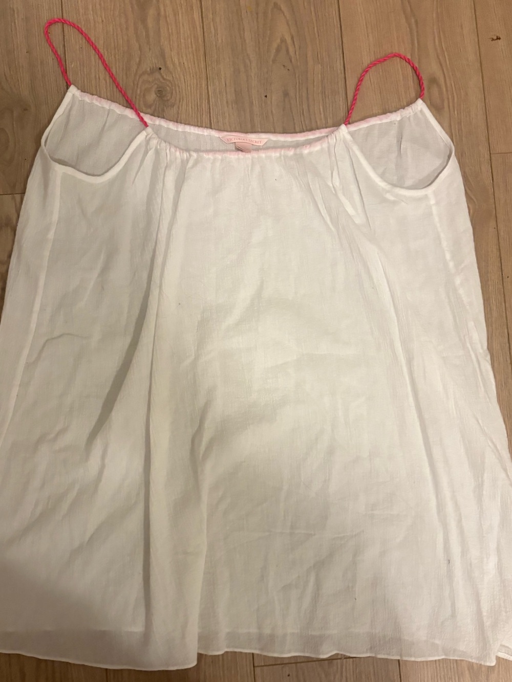 Vintage Victoria Secret camisole With Pink Straps